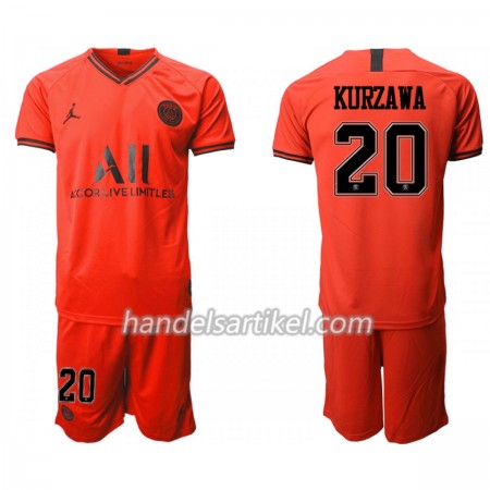 Paris Saint-Germain KURZAWA 20 Kinder Auswärts Trikotsatz 2019/20 Kurzarm (+ Kurze Hosen)